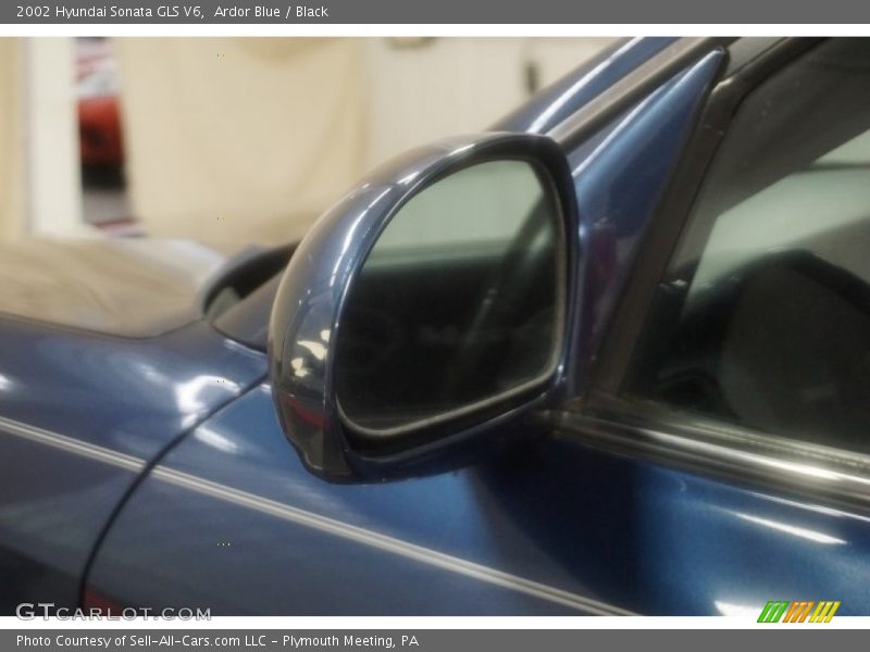 Ardor Blue / Black 2002 Hyundai Sonata GLS V6