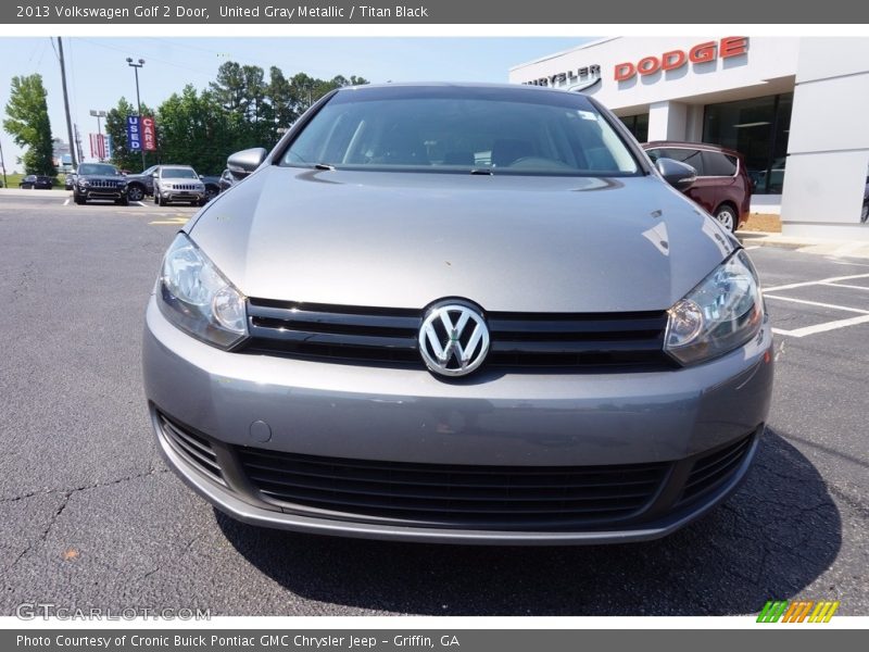United Gray Metallic / Titan Black 2013 Volkswagen Golf 2 Door