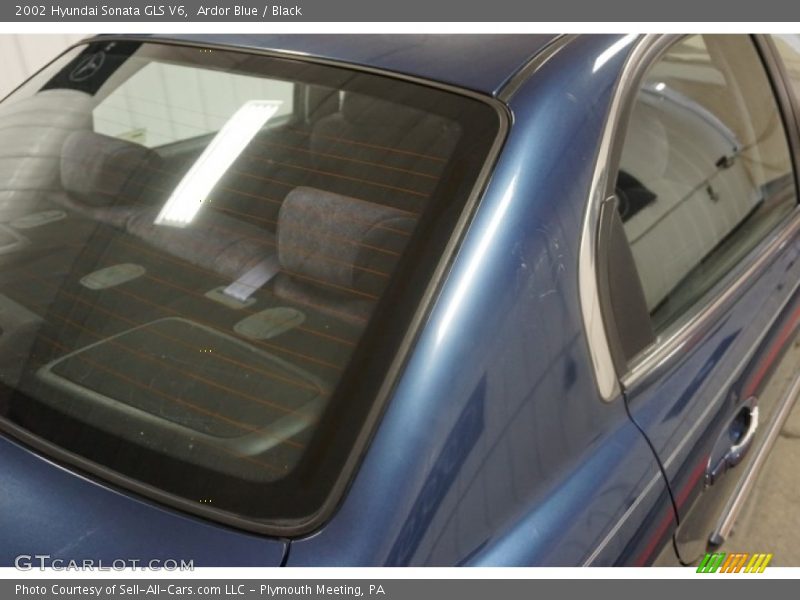 Ardor Blue / Black 2002 Hyundai Sonata GLS V6
