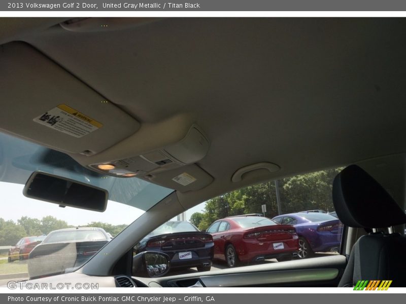 United Gray Metallic / Titan Black 2013 Volkswagen Golf 2 Door
