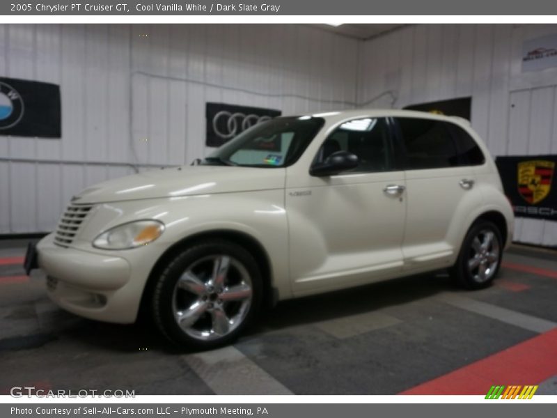 Cool Vanilla White / Dark Slate Gray 2005 Chrysler PT Cruiser GT