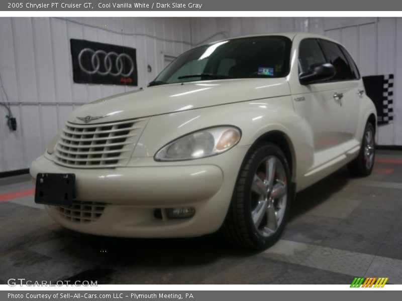 Cool Vanilla White / Dark Slate Gray 2005 Chrysler PT Cruiser GT