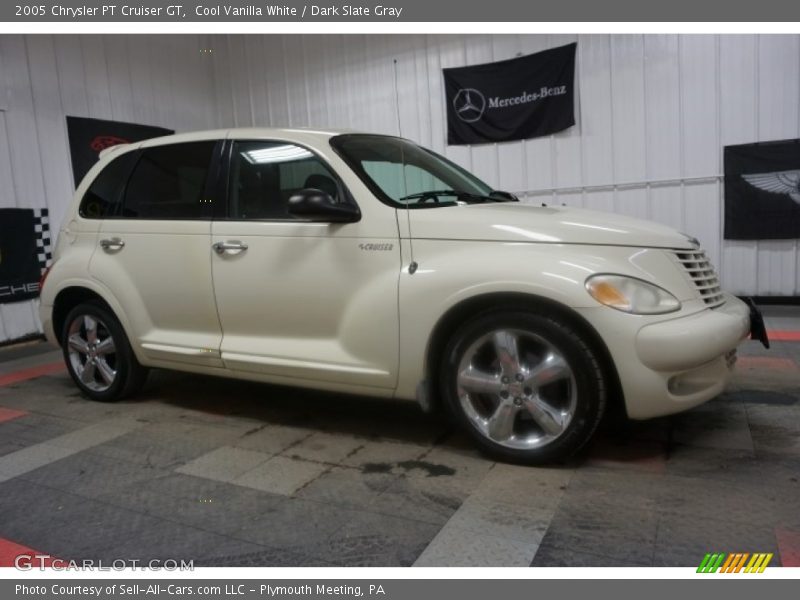 Cool Vanilla White / Dark Slate Gray 2005 Chrysler PT Cruiser GT