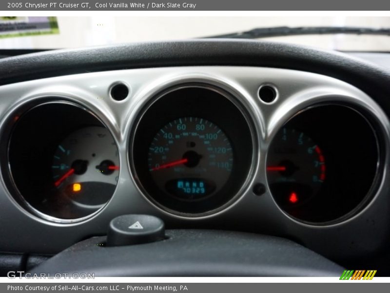 Cool Vanilla White / Dark Slate Gray 2005 Chrysler PT Cruiser GT