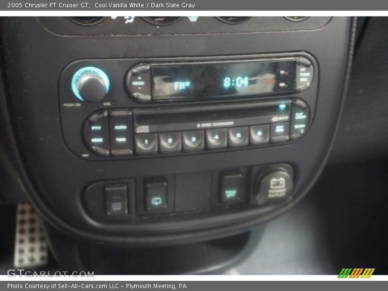Cool Vanilla White / Dark Slate Gray 2005 Chrysler PT Cruiser GT