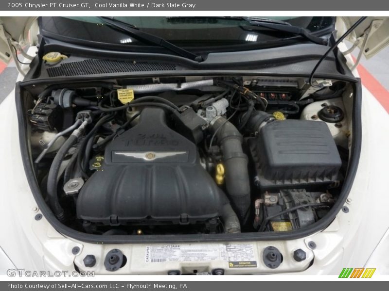 Cool Vanilla White / Dark Slate Gray 2005 Chrysler PT Cruiser GT