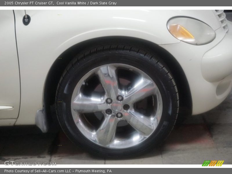 Cool Vanilla White / Dark Slate Gray 2005 Chrysler PT Cruiser GT