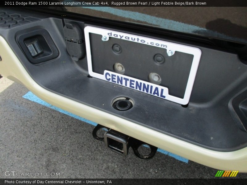 Rugged Brown Pearl / Light Pebble Beige/Bark Brown 2011 Dodge Ram 1500 Laramie Longhorn Crew Cab 4x4