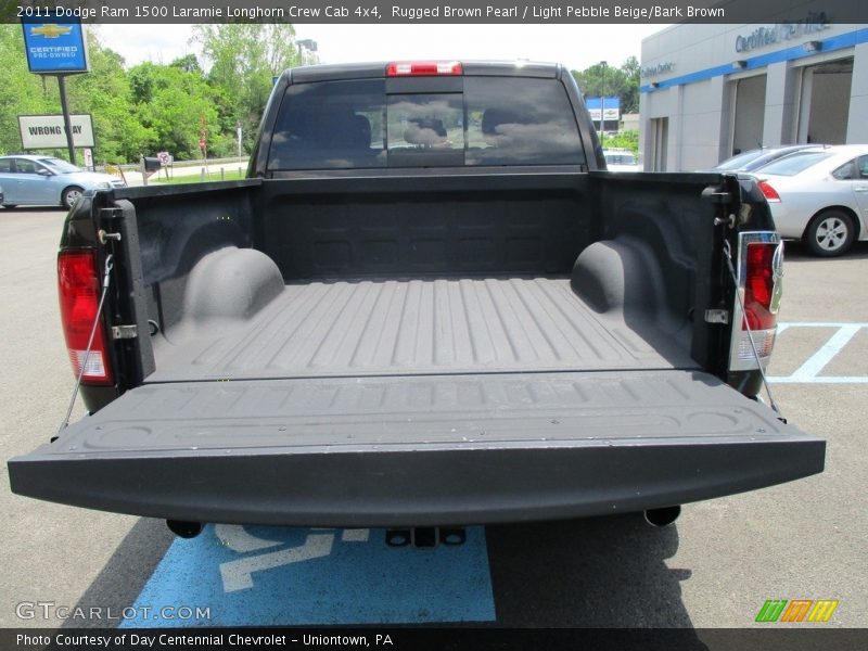 Rugged Brown Pearl / Light Pebble Beige/Bark Brown 2011 Dodge Ram 1500 Laramie Longhorn Crew Cab 4x4