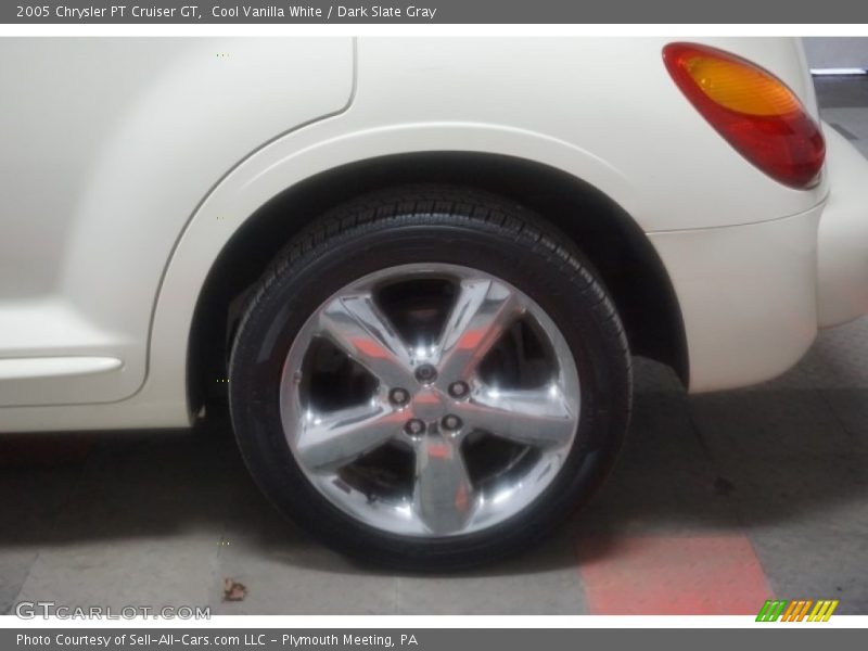 Cool Vanilla White / Dark Slate Gray 2005 Chrysler PT Cruiser GT