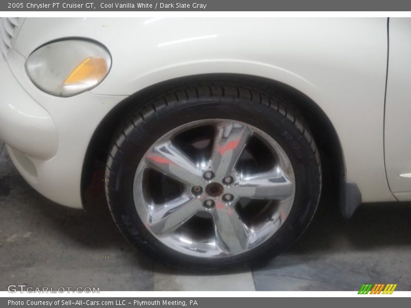 Cool Vanilla White / Dark Slate Gray 2005 Chrysler PT Cruiser GT