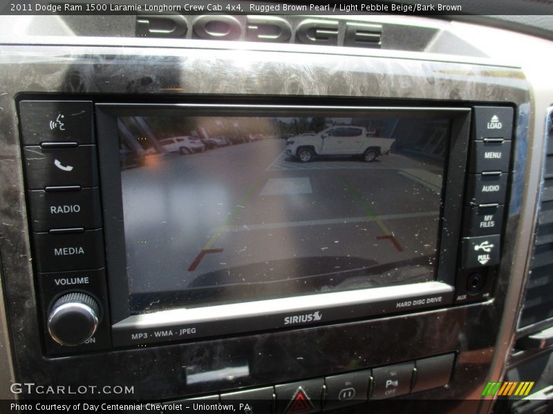 Rugged Brown Pearl / Light Pebble Beige/Bark Brown 2011 Dodge Ram 1500 Laramie Longhorn Crew Cab 4x4
