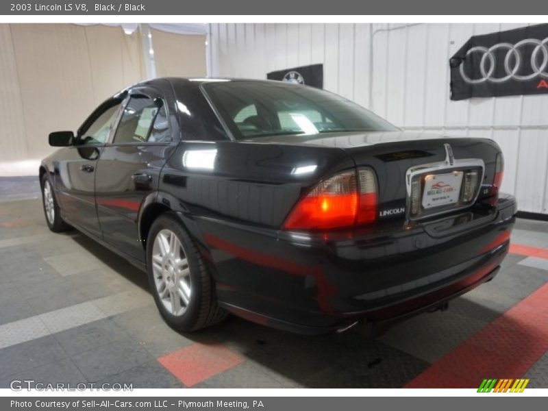 Black / Black 2003 Lincoln LS V8