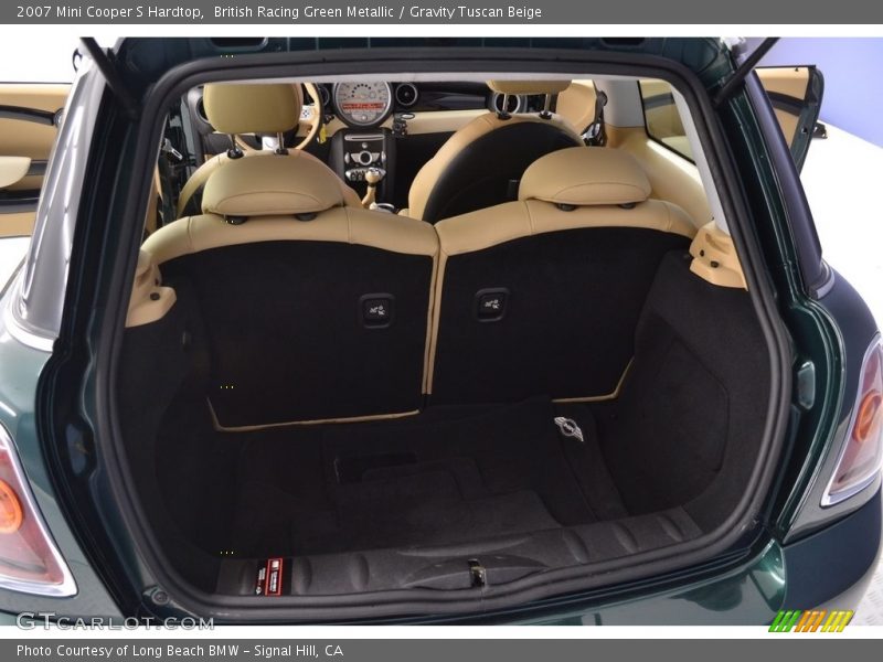 British Racing Green Metallic / Gravity Tuscan Beige 2007 Mini Cooper S Hardtop