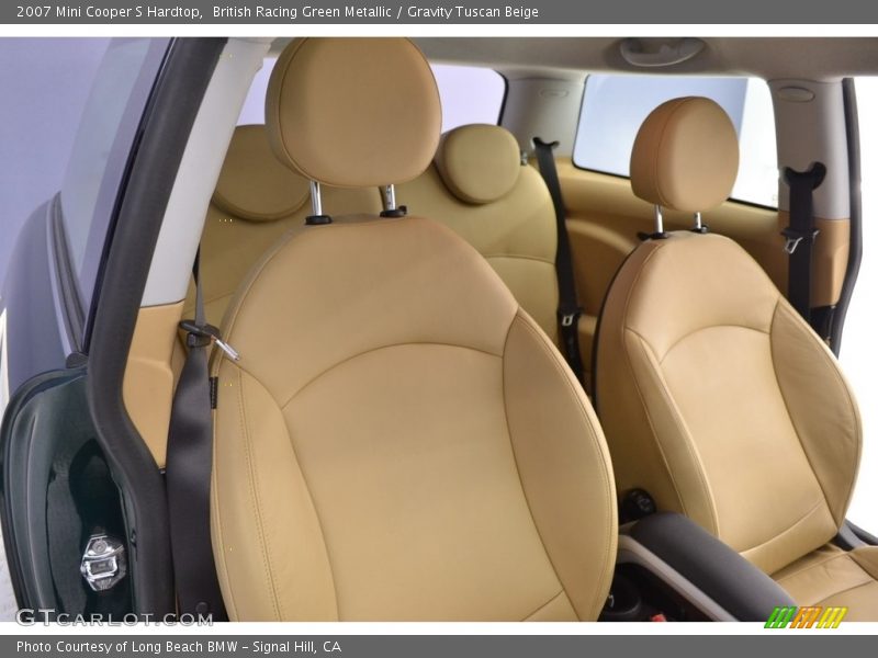 British Racing Green Metallic / Gravity Tuscan Beige 2007 Mini Cooper S Hardtop