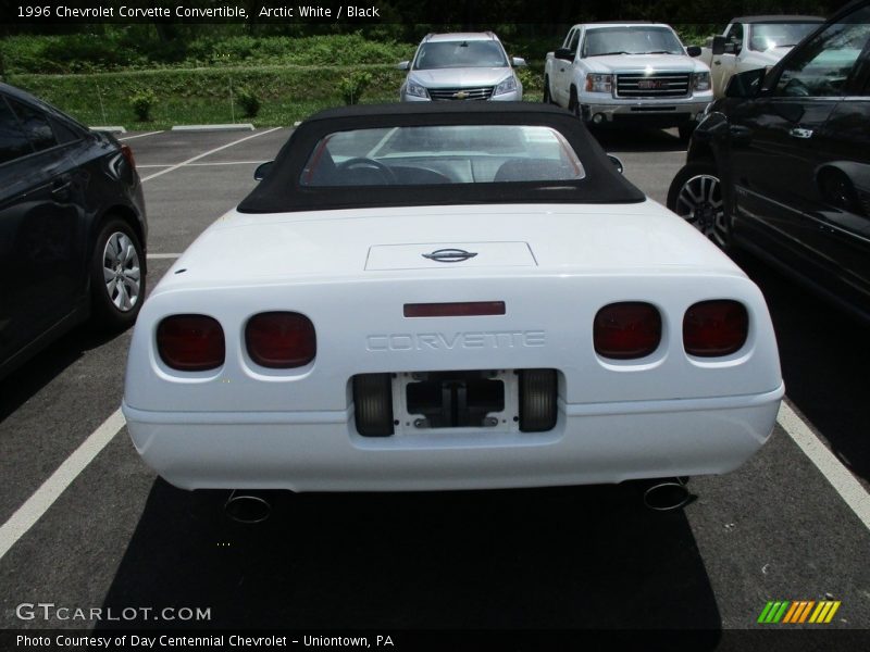 Arctic White / Black 1996 Chevrolet Corvette Convertible