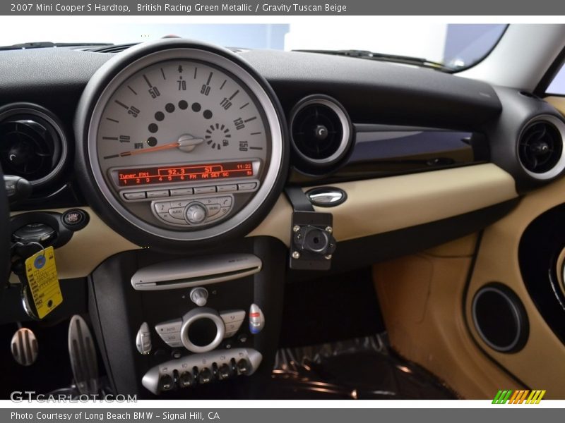 British Racing Green Metallic / Gravity Tuscan Beige 2007 Mini Cooper S Hardtop