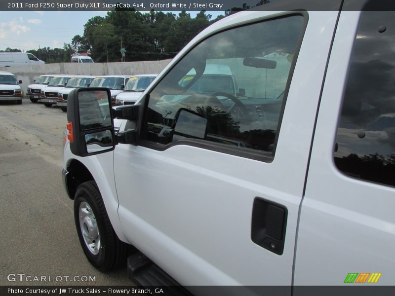 Oxford White / Steel Gray 2011 Ford F250 Super Duty XLT SuperCab 4x4