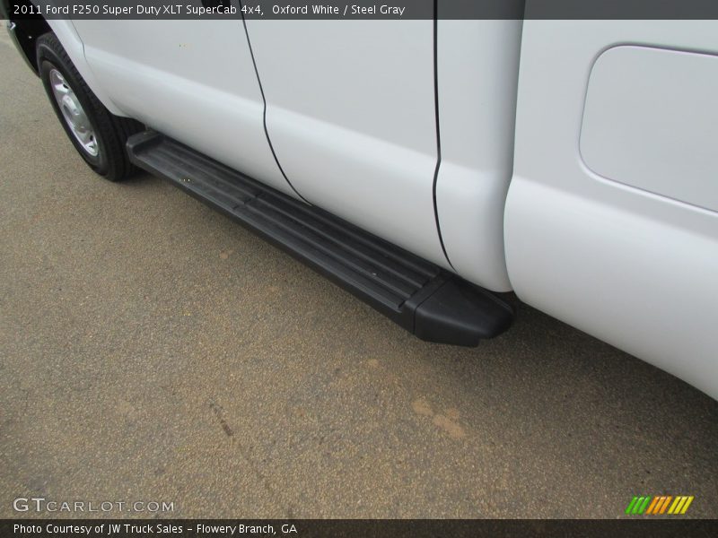 Oxford White / Steel Gray 2011 Ford F250 Super Duty XLT SuperCab 4x4