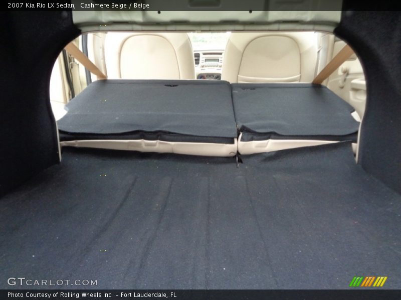Cashmere Beige / Beige 2007 Kia Rio LX Sedan