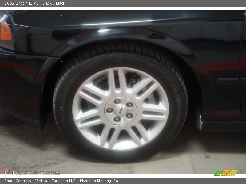 Black / Black 2003 Lincoln LS V8