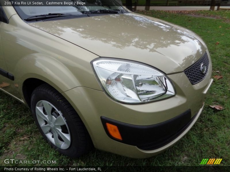 Cashmere Beige / Beige 2007 Kia Rio LX Sedan