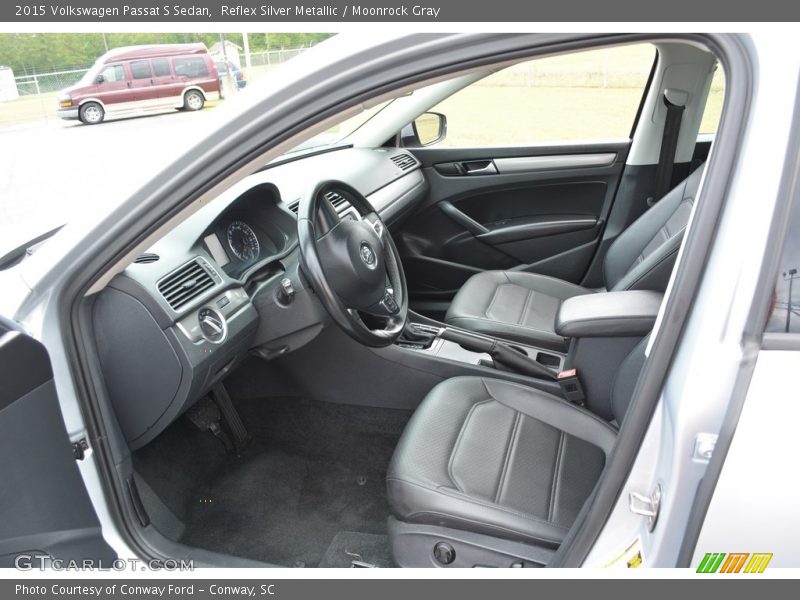Reflex Silver Metallic / Moonrock Gray 2015 Volkswagen Passat S Sedan