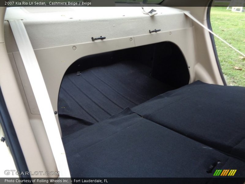 Cashmere Beige / Beige 2007 Kia Rio LX Sedan