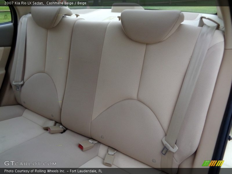 Cashmere Beige / Beige 2007 Kia Rio LX Sedan