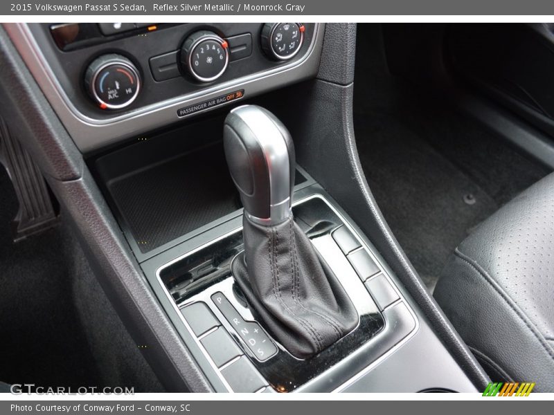 Reflex Silver Metallic / Moonrock Gray 2015 Volkswagen Passat S Sedan