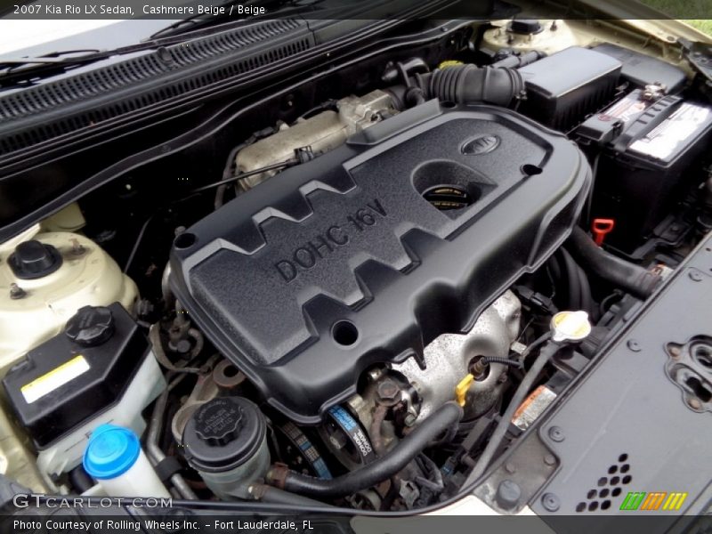 Cashmere Beige / Beige 2007 Kia Rio LX Sedan