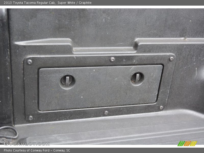 Super White / Graphite 2013 Toyota Tacoma Regular Cab