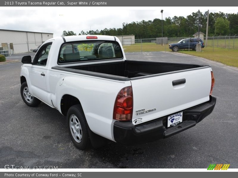 Super White / Graphite 2013 Toyota Tacoma Regular Cab