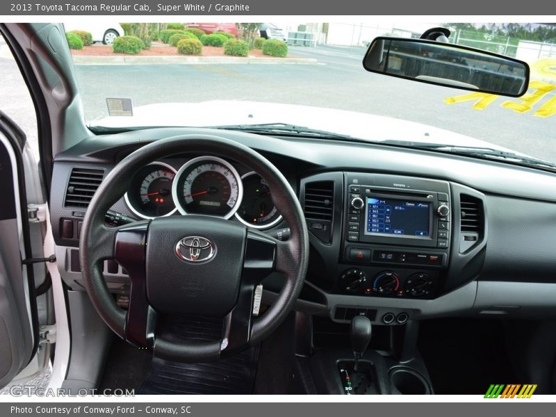 Super White / Graphite 2013 Toyota Tacoma Regular Cab