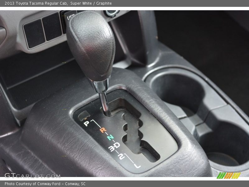 Super White / Graphite 2013 Toyota Tacoma Regular Cab