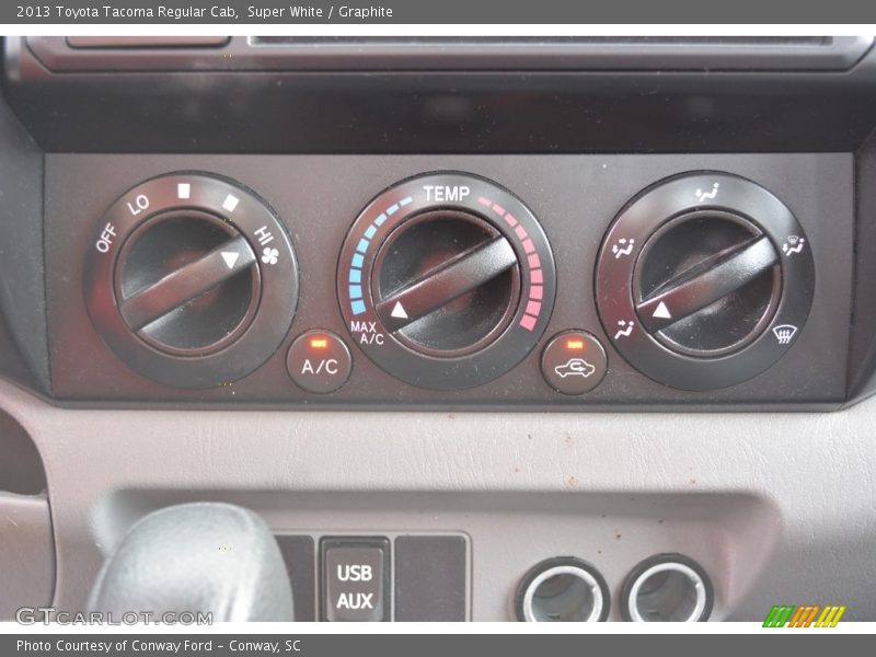 Super White / Graphite 2013 Toyota Tacoma Regular Cab