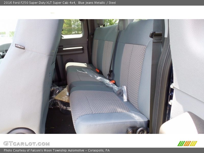 Blue Jeans Metallic / Steel 2016 Ford F250 Super Duty XLT Super Cab 4x4