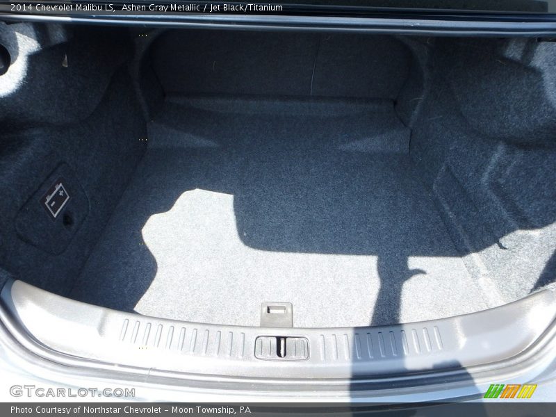 Ashen Gray Metallic / Jet Black/Titanium 2014 Chevrolet Malibu LS