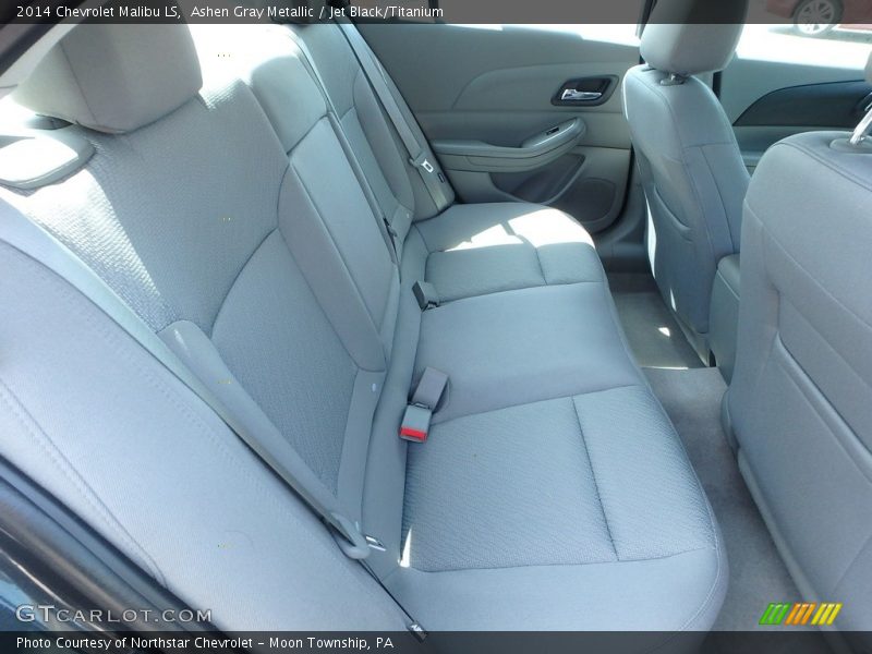 Ashen Gray Metallic / Jet Black/Titanium 2014 Chevrolet Malibu LS