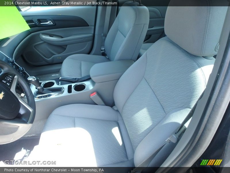 Ashen Gray Metallic / Jet Black/Titanium 2014 Chevrolet Malibu LS
