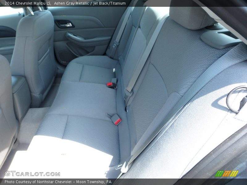 Ashen Gray Metallic / Jet Black/Titanium 2014 Chevrolet Malibu LS