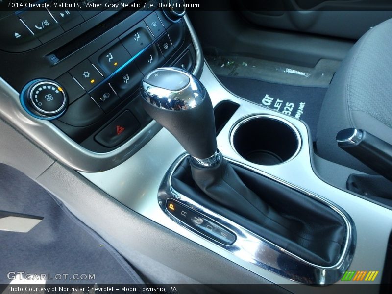 Ashen Gray Metallic / Jet Black/Titanium 2014 Chevrolet Malibu LS