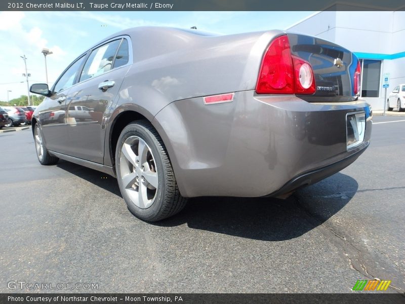 Taupe Gray Metallic / Ebony 2012 Chevrolet Malibu LT