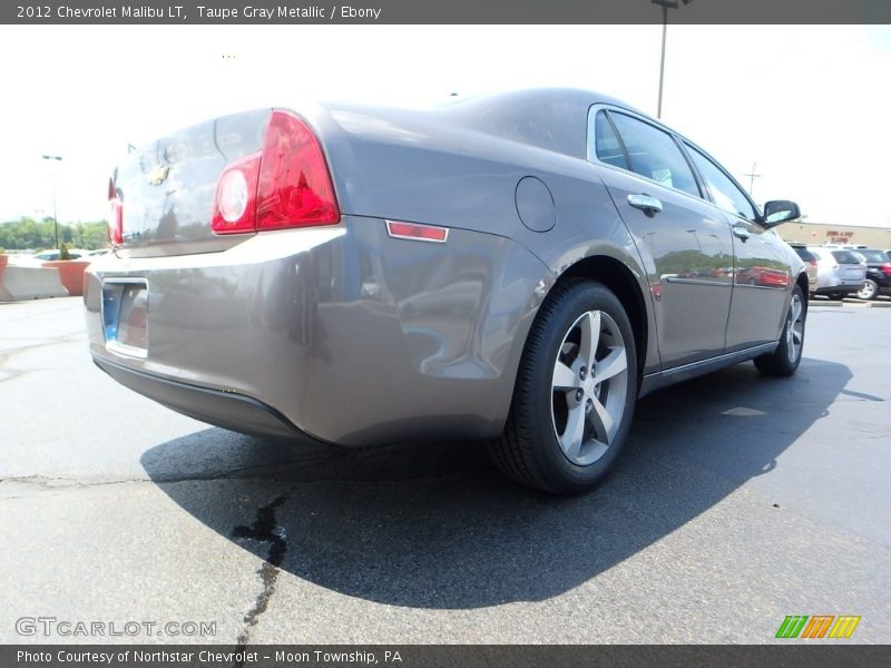 Taupe Gray Metallic / Ebony 2012 Chevrolet Malibu LT