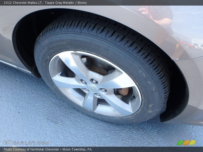 Taupe Gray Metallic / Ebony 2012 Chevrolet Malibu LT