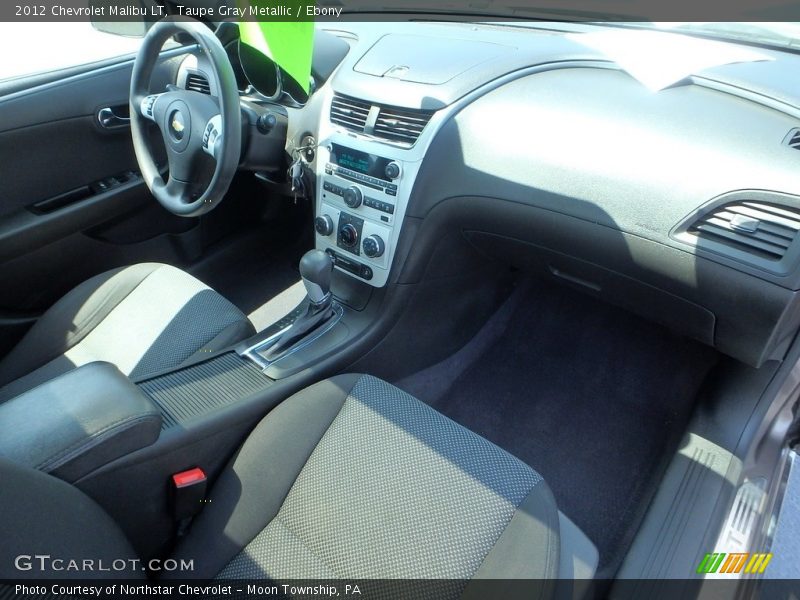 Taupe Gray Metallic / Ebony 2012 Chevrolet Malibu LT