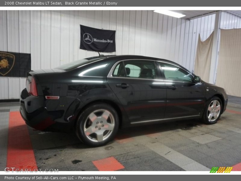 Black Granite Metallic / Ebony 2008 Chevrolet Malibu LT Sedan