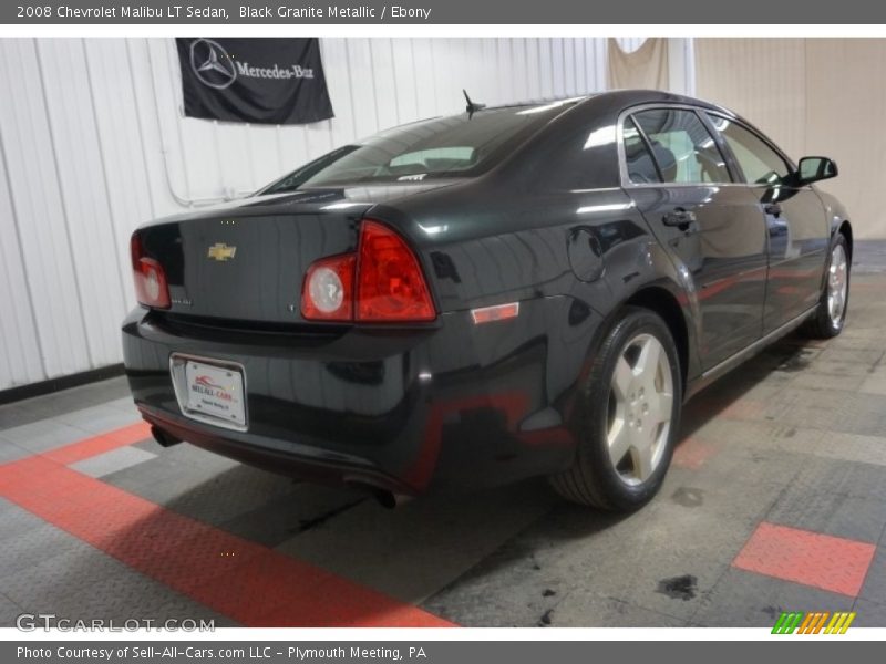 Black Granite Metallic / Ebony 2008 Chevrolet Malibu LT Sedan