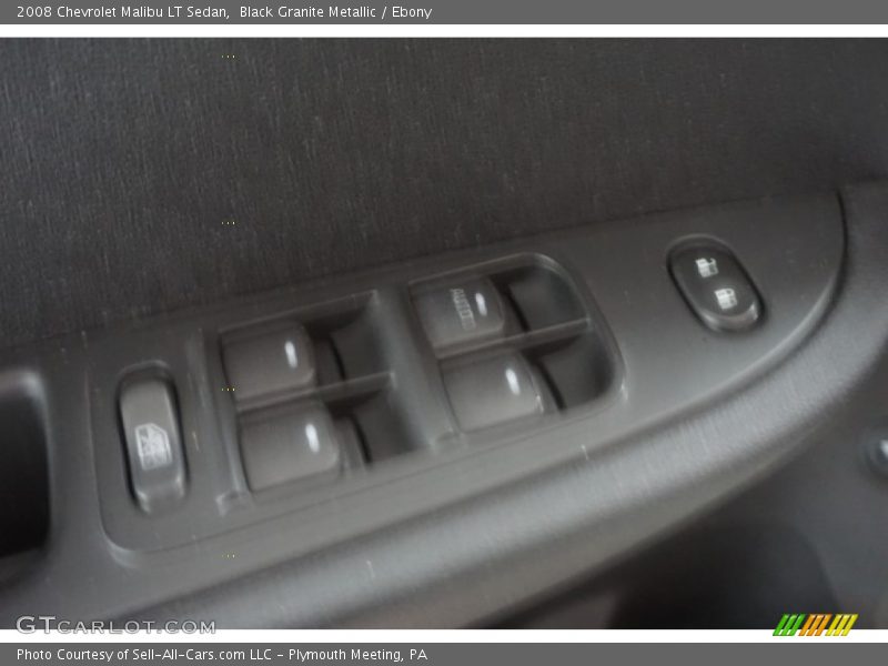 Black Granite Metallic / Ebony 2008 Chevrolet Malibu LT Sedan