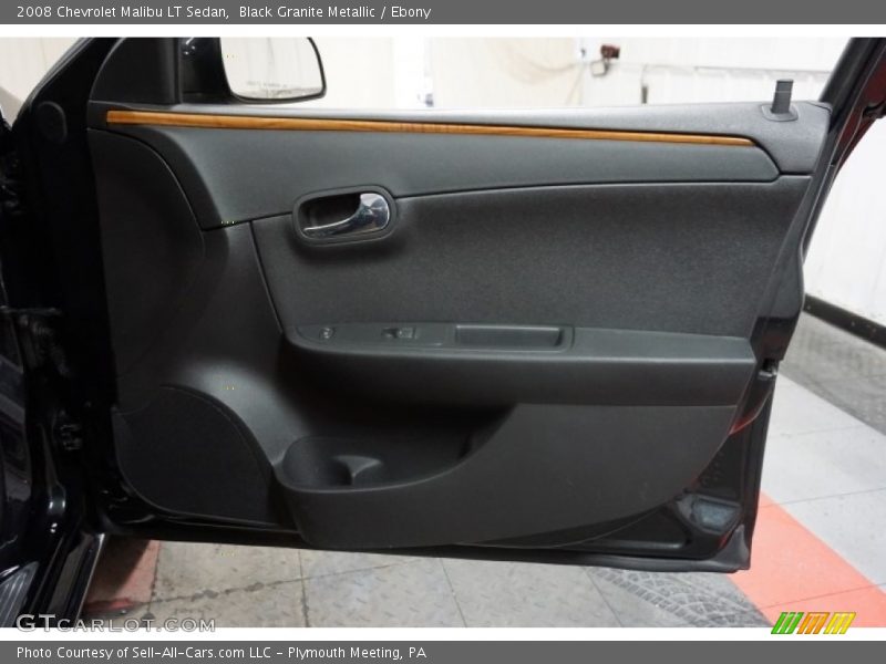Black Granite Metallic / Ebony 2008 Chevrolet Malibu LT Sedan